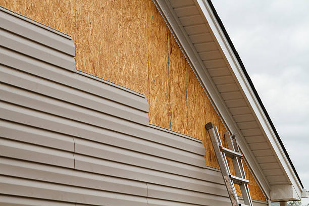 Professional Siding Installation technician working in Villa Park, IL